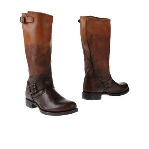 Frye Veronica slouch cognac boots. Never worn with tag. 8.5M